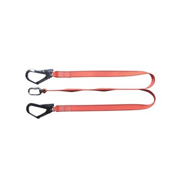 เชือกช่วยชีวิต สายช่วยชีวิต Webbing lanyard 2 hook